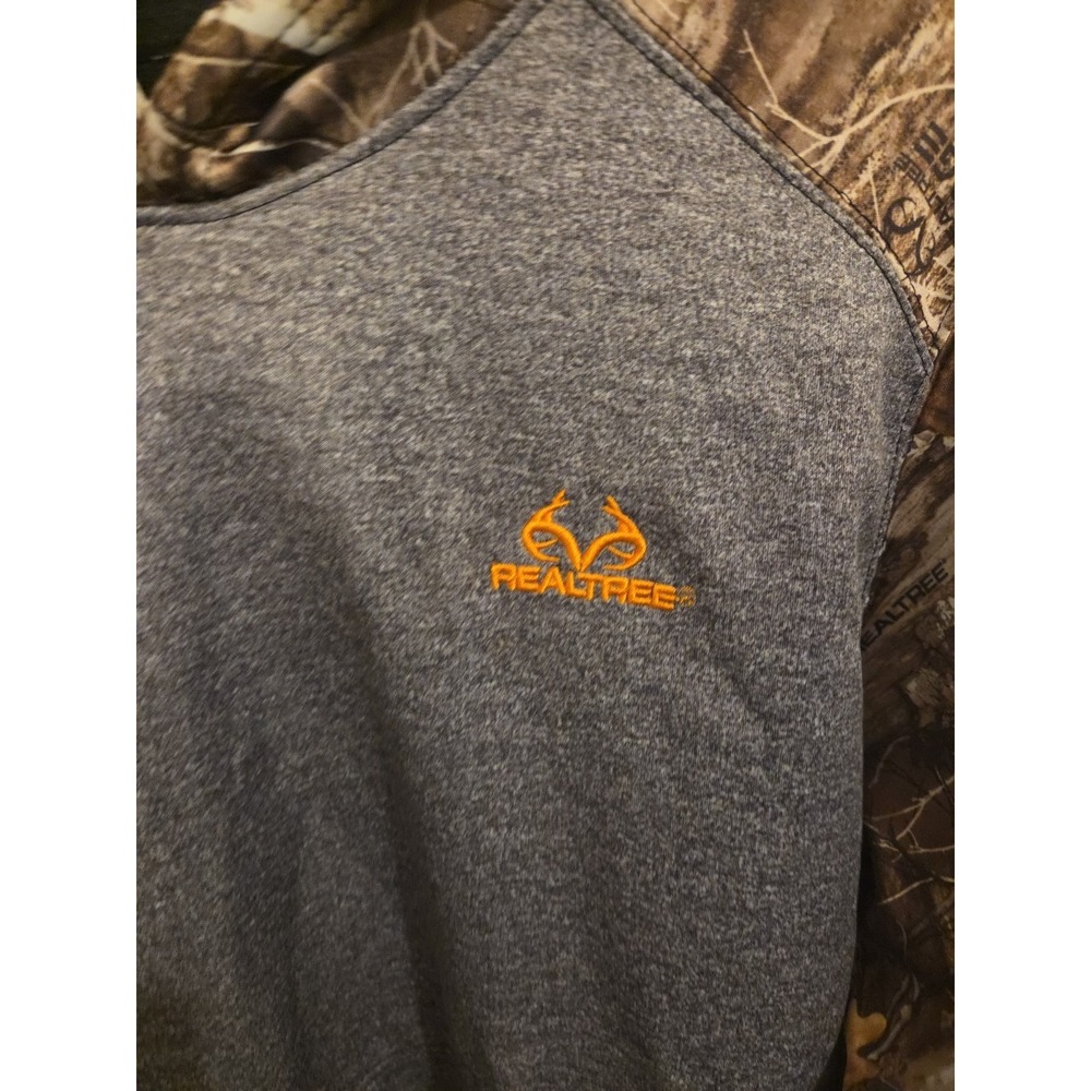 Realtree Camo Hoodie Pull Over Sweater Size Medium - Picture 2 of 8